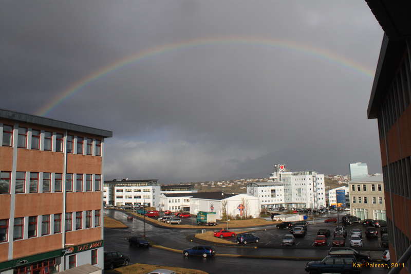 Rainbow from work