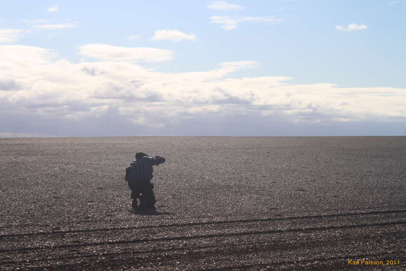 Sunshine on gravel