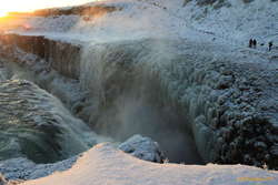The icy depths