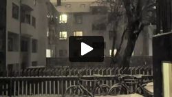 Falling snow