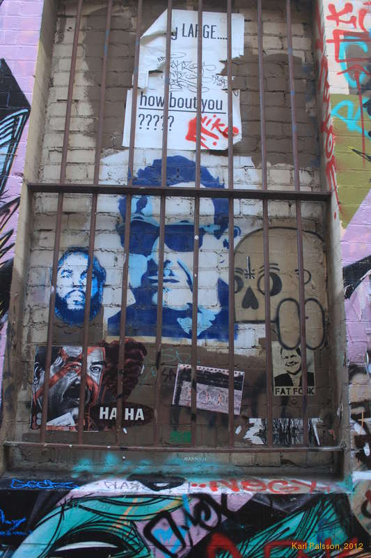 Behind bars