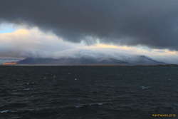 Clouds on the bay