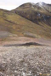 Coloured rhyolite