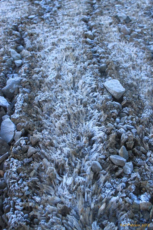 Furrows forming