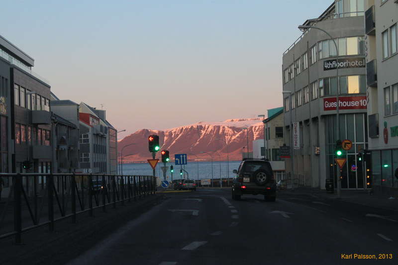 Driving home