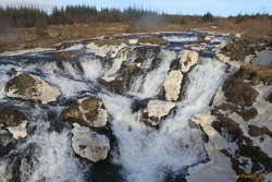 Melting snow