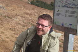 Tryggvi on Esja
