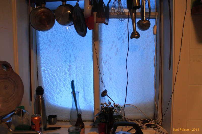 Snowy windows