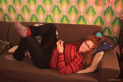 Kata on the couch