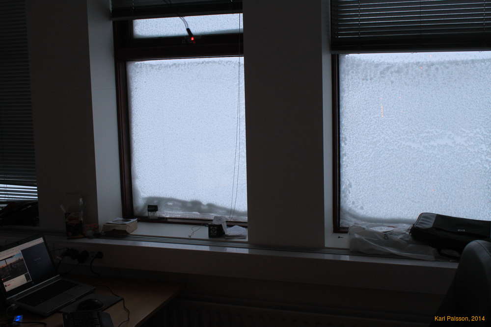 Bad weather at work