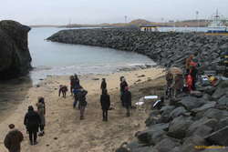 People on the beach