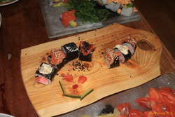 Sushi for dinner