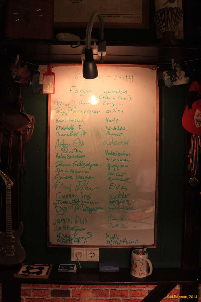 Guest list