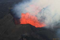 Pools of lava