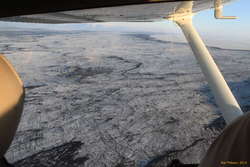 Up over the glacier