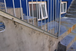 Railings attached