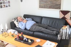Valdimar relaxing