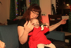 Opening presents