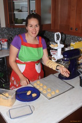 Helen hard at work