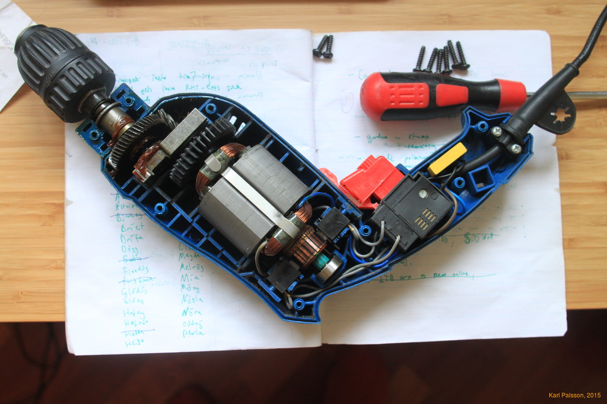 Drill guts