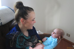 With Johanna