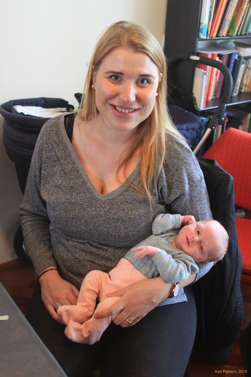 With aunt Regina