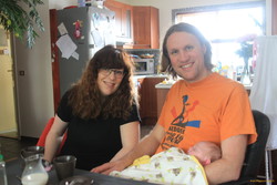 Happy parents