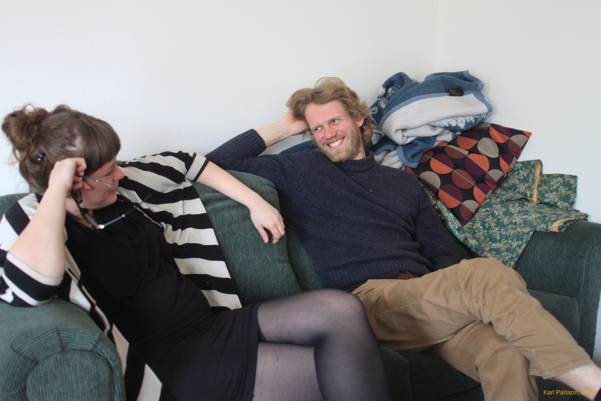 Bjöggi and Eija