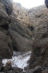 The upper amphitheatre of Kálfsgil