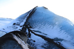 Inverted melt line