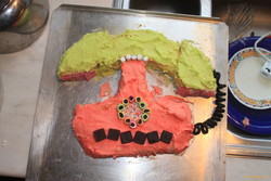 I made a cake