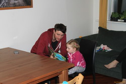 Reading with Halli