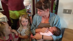 With Eija and Vilja