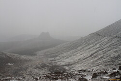 Snowing again