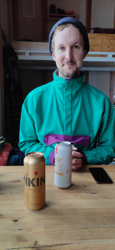 This champion carried actual cans!